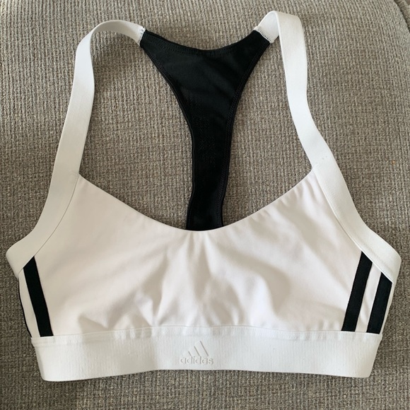 NWOT ADIDAS Sports bra⚫️⚪️ - Picture 1 of 4